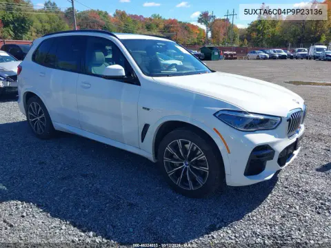5UXTA6C04P9P23136 — 2023 BMW X5, Задняя часть, фото до ремонта