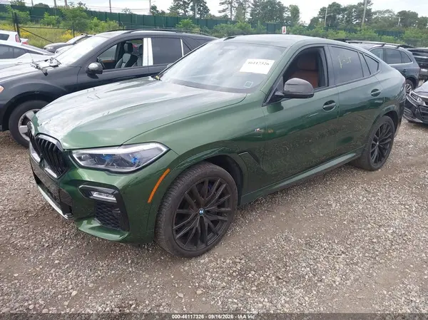 5UXCY8C09M9F72879 — 2021 BMW X6, фото 2 с аукциона IAAI 13.10.2026, Естественный износ