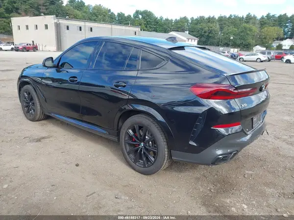 5UXCY8C08M9H32850 — 2021 BMW X6, photo 3 from IAAI, Rear end