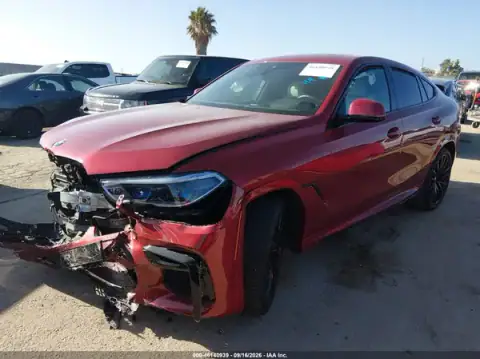 5UXCY6C02P9R86799 — 2023 BMW X6, zdjęcie 2 z IAAI, Przód