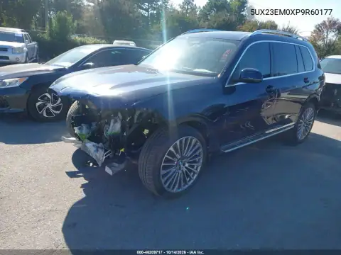 5UX23EM0XP9R60177 — 2023 BMW X7, photo 3 from IAAI 02.11.2026, Front end