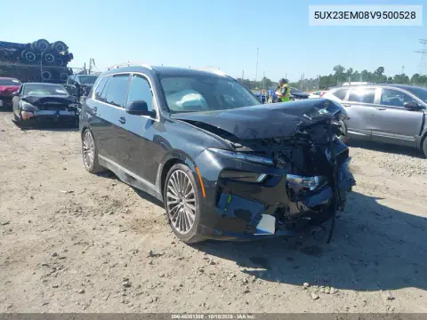 5UX23EM08V9500528 — 2027 BMW X7, Передня частина, фото до ремонту