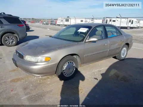 2G4WY55JX21232111 — 2002 Buick Century, photo 3 from IAAI, Interior fire