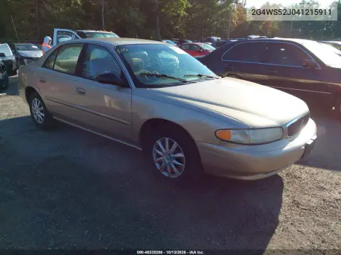 2G4WS52J041215911 — 2004 Buick Century, Левый бок, фото до ремонта
