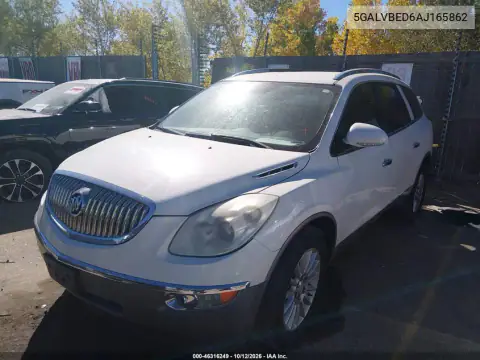 5GALVBED6AJ165862 — 2010 Buick Enclave, photo 3 from IAAI, Rear end