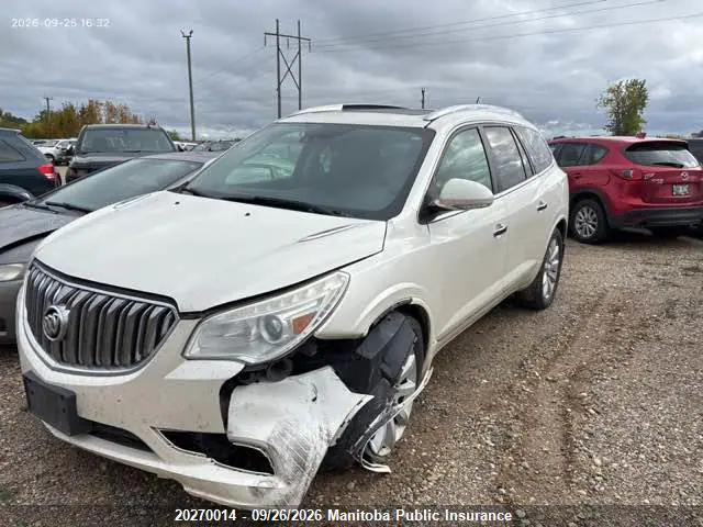 5GAKVCKD3FJ188898 — 2015 Buick Enclave, zdjęcie 2 z IAAI 29.09.2026, Lewy bok