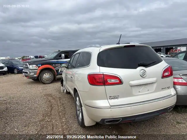 5GAKVCKD3FJ188898 — 2015 Buick Enclave, zdjęcie 4 z IAAI 29.09.2026, Lewy bok