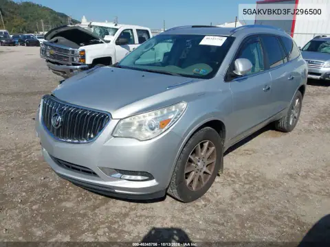 5GAKVBKD3FJ296500 — 2015 Buick Enclave, фото 3 с аукциона IAAI, Передняя часть справа