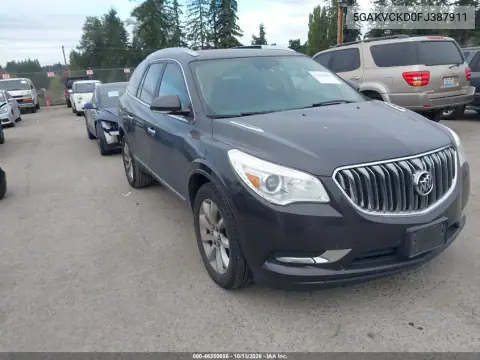 5GAKVCKD0FJ387911 — 2015 Buick Enclave, Задняя часть, фото до ремонта