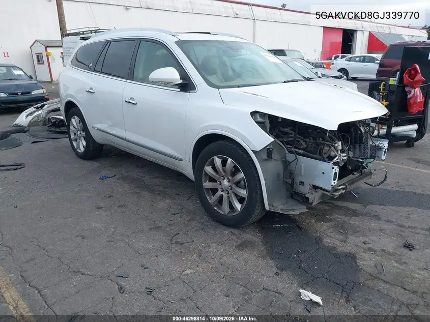 2016 Buick Enclave Premium VIN 5GAKVCKD8GJ339770 фото 2