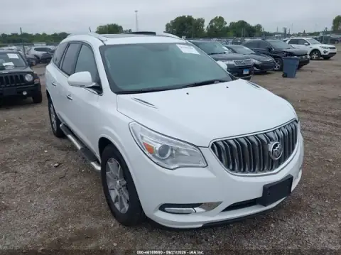 5GAKVBKD5HJ230291 Buick Enclave 2017 — Left front damage, before-repair photo
