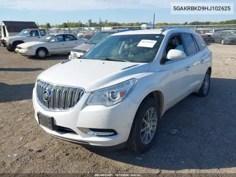 5GAKRBKD9HJ102625 — 2017 Buick Enclave, photo 3 from IAAI, Right rear