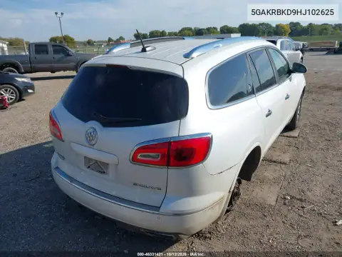 5GAKRBKD9HJ102625 — 2017 Buick Enclave, photo 5 from IAAI, Right rear