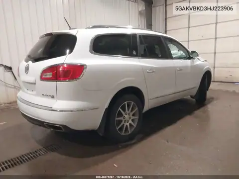 5GAKVBKD3HJ223906 — 2017 Buick Enclave, zdjęcie 4 z IAAI, Przód