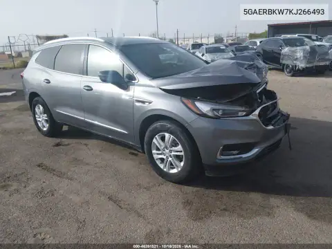 5GAERBKW7KJ266493 — 2019 Buick Enclave, წინა ნაწილი, ფოტოები შეკეთებამდე