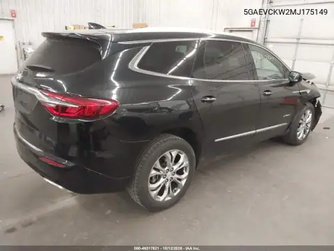 5GAEVCKW2MJ175149 — 2021 Buick Enclave, photo 5 from IAAI, Right front