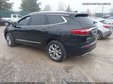 5GAEVCKW7MJ189922 — 2021 Buick Enclave, foto 4 de IAAI, Lado derecho