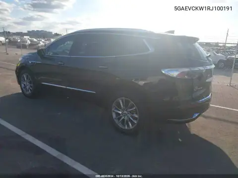 5GAEVCKW1RJ100191 — 2024 Buick Enclave, фото 3 с аукциона IAAI, Правый бок