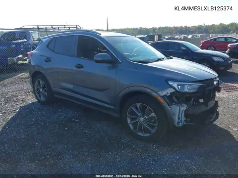 KL4MMESLXLB125374 — 2020 Buick Encore GX, ПЕРЕДНЯЯ ЧАСТЬ, фото до ремонта
