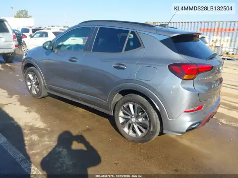 KL4MMDS28LB132504 — 2020 Buick Encore GX, წინა მარჯვენა ნაწილი, ფოტოები შეკეთებამდე
