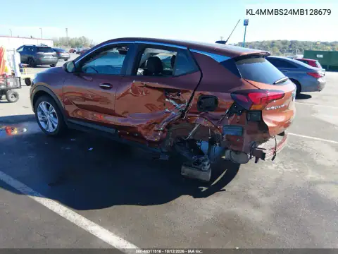 KL4MMBS24MB128679 — 2021 Buick Encore GX, photo 4 from IAAI, Left side