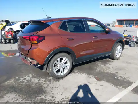 KL4MMBS24MB128679 — 2021 Buick Encore GX, photo 5 from IAAI, Left side