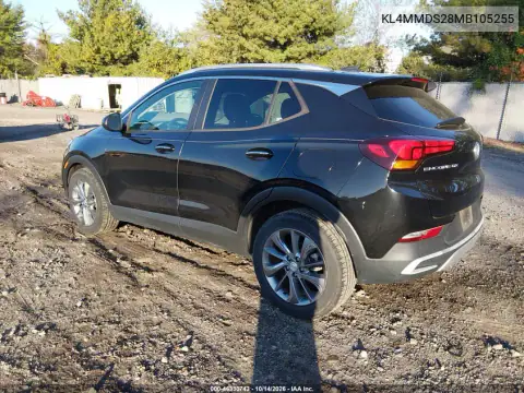 KL4MMDS28MB105255 — 2021 Buick Encore GX, zdjęcie 4 z IAAI, Zalanie