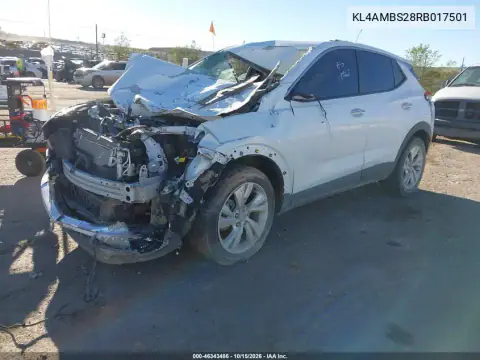 KL4AMBS28RB017501 — 2024 Buick Encore GX, zdjęcie 2 z IAAI, Zagrożenie biologiczne / chemiczne