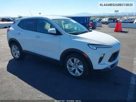 KL4AMBS26RB215820 — 2024 Buick Encore GX, Естественный износ, фото до ремонта