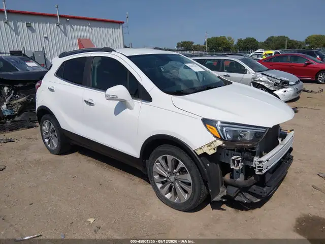 KL4CJASB2JB710998 — 2018 Buick Encore Preferred, Передняя часть слева (Left Front), фото до ремонта