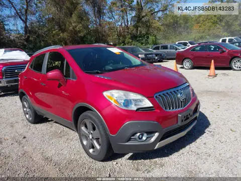 KL4CJFSB5DB143283 — 2013 Buick Encore, Передняя часть слева, фото до ремонта