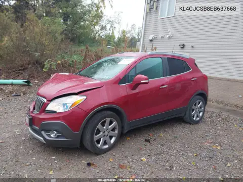 KL4CJCSB8EB637668 — 2014 Buick Encore, foto 3 de IAAI, Parte delantera