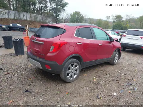 KL4CJCSB8EB637668 — 2014 Buick Encore, foto 5 de IAAI, Parte delantera