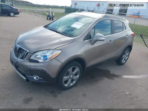 KL4CJFSB7EB784694 — 2014 Buick Encore, foto 3 de IAAI, Parte delantera
