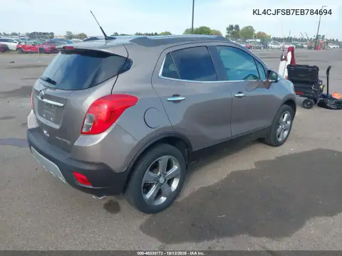 KL4CJFSB7EB784694 — 2014 Buick Encore, foto 5 de IAAI, Parte delantera