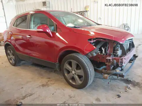 KL4CJBSB0FB238698 — 2015 Buick Encore, Передняя часть, фото до ремонта