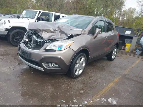 KL4CJGSB1FB137733 — 2015 Buick Encore, photo 3 from IAAI, Engine damage