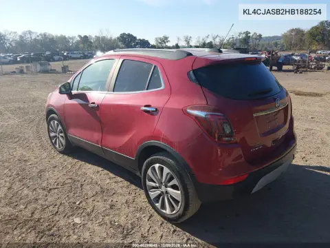 2017 Buick Encore Preferred VIN KL4CJASB2HB188254 фото 3