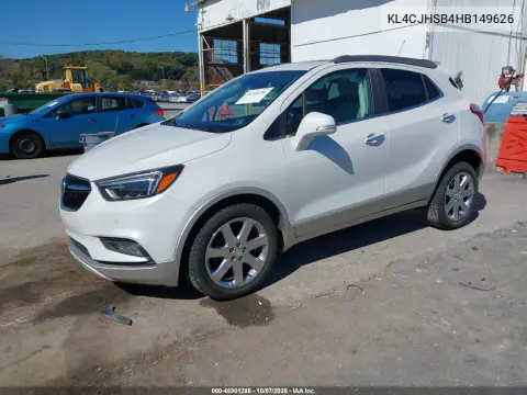 2017 Buick Encore Premium VIN KL4CJHSB4HB149626 фото 3