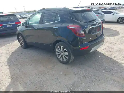 KL4CJASB0HB035629 — 2017 Buick Encore, photo 3 from IAAI, Repossessed
