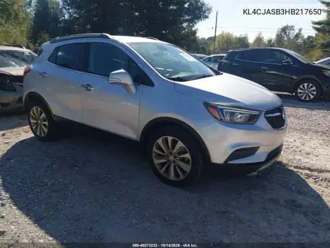 KL4CJASB3HB217650 — 2017 Buick Encore, Естественный износ, фото до ремонта