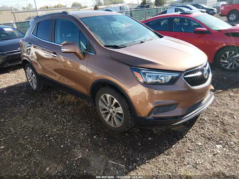 KL4CJASB2HB004981 — 2017 Buick Encore, წინა ნაწილი, ფოტოები შეკეთებამდე