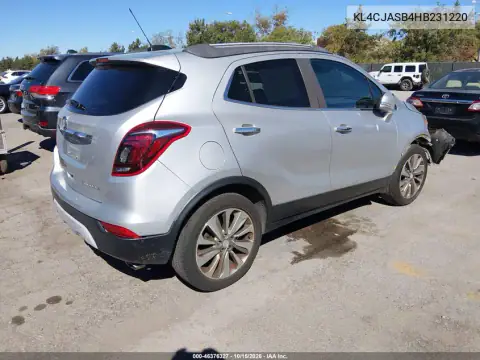 KL4CJASB4HB231220 — 2017 Buick Encore, фото 5 с аукциона IAAI, передняя часть справа