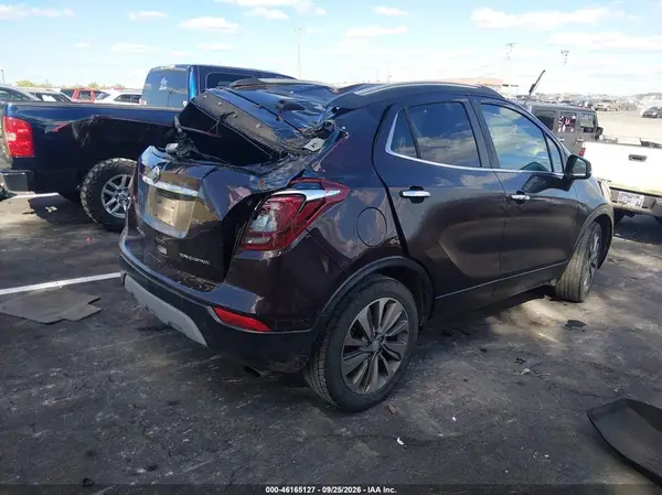 KL4CJASB0JB640031 — 2018 Buick Encore, photo 4 from IAAI, Roof