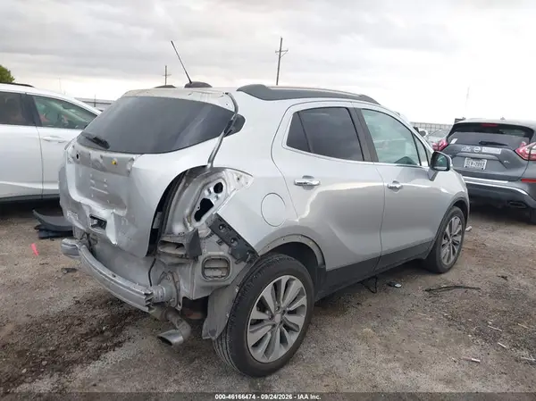 KL4CJASB2JB521218 — 2018 Buick Encore, photo 4 from IAAI, Rear end
