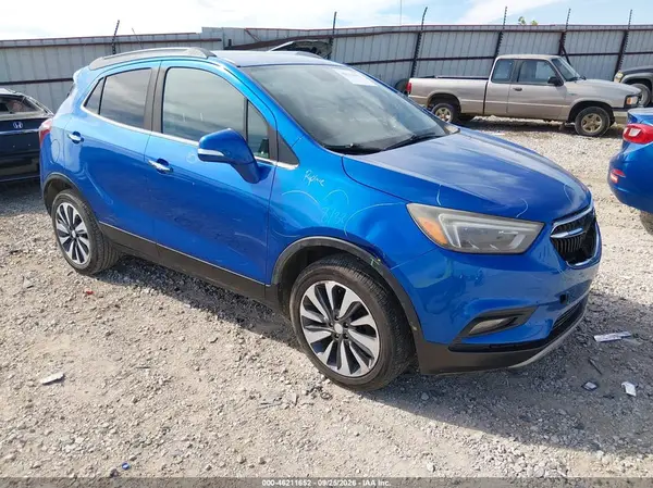 KL4CJGSB6JB537554 — 2018 Buick Encore, Przód (Front End), zdjęć przed naprawą