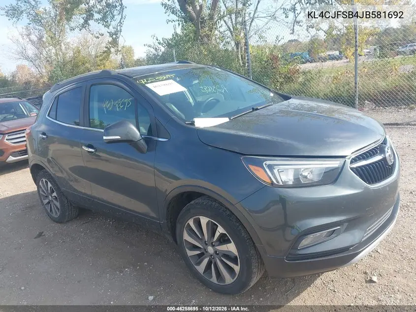 KL4CJFSB4JB581692 — 2018 Buick Encore, zdjęcie 2 z IAAI, Lewy bok