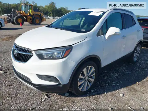 KL4CJASB2JB600582 — 2018 Buick Encore, photo 3 from IAAI, Not reported