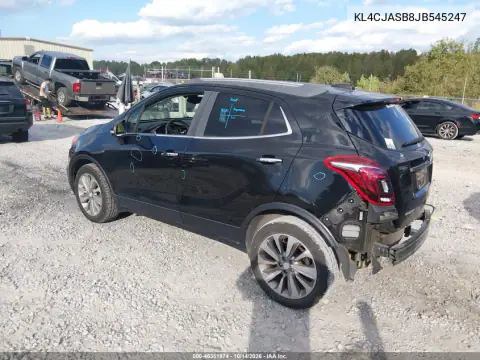 KL4CJASB8JB545247 — 2018 Buick Encore, photo 4 from IAAI, Rear end