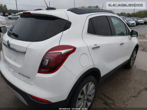 KL4CJASB6JB552035 — 2018 Buick Encore, foto 5 de IAAI, Parte delantera